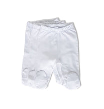 Cargar imagen en el visor de la galería, Pantalón ranita blanco basic x3
